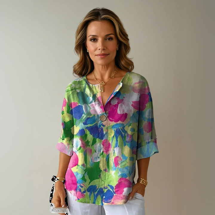 Genevra | Floral Print Blouse