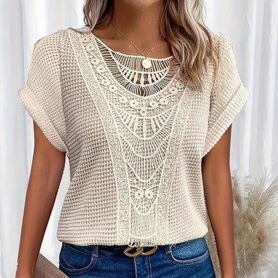 ARIA™ | Lace Touch Tee