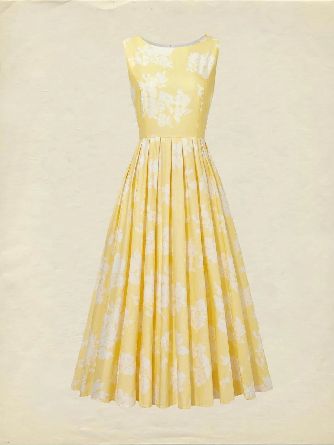 Josephine | Floral A-Line Midi Dress