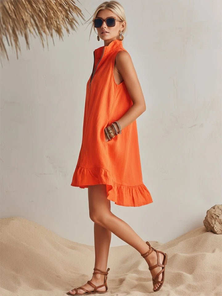 Beatrice | Ruffle Mini Dress