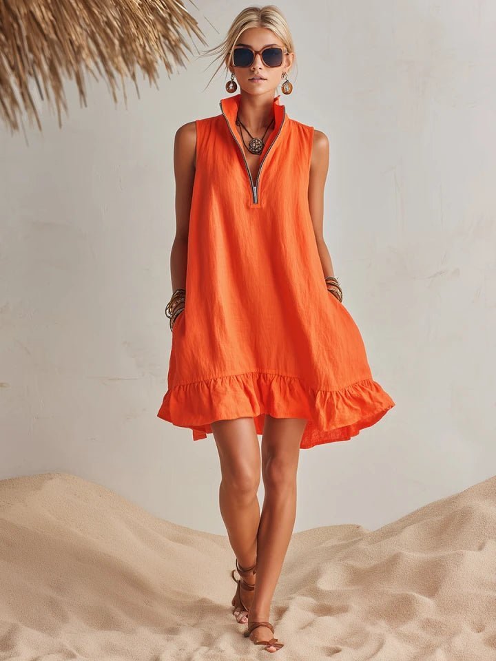 Beatrice | Ruffle Mini Dress