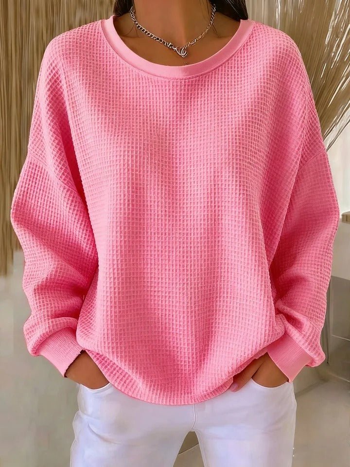 Isabella | Textured Knit Sweater