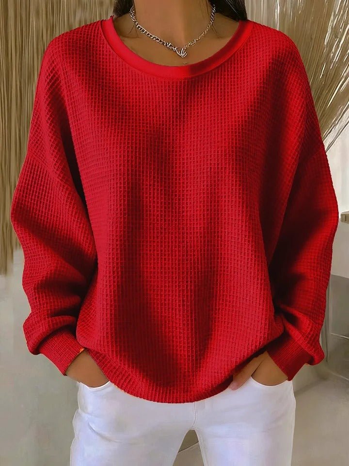Isabella | Textured Knit Sweater