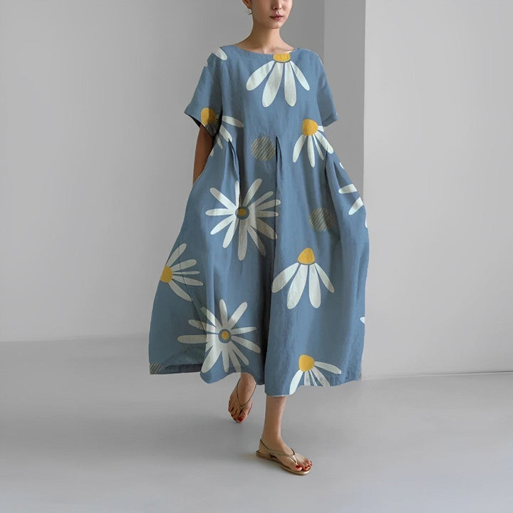 Rosamund | Bohemian Floral Print Dress