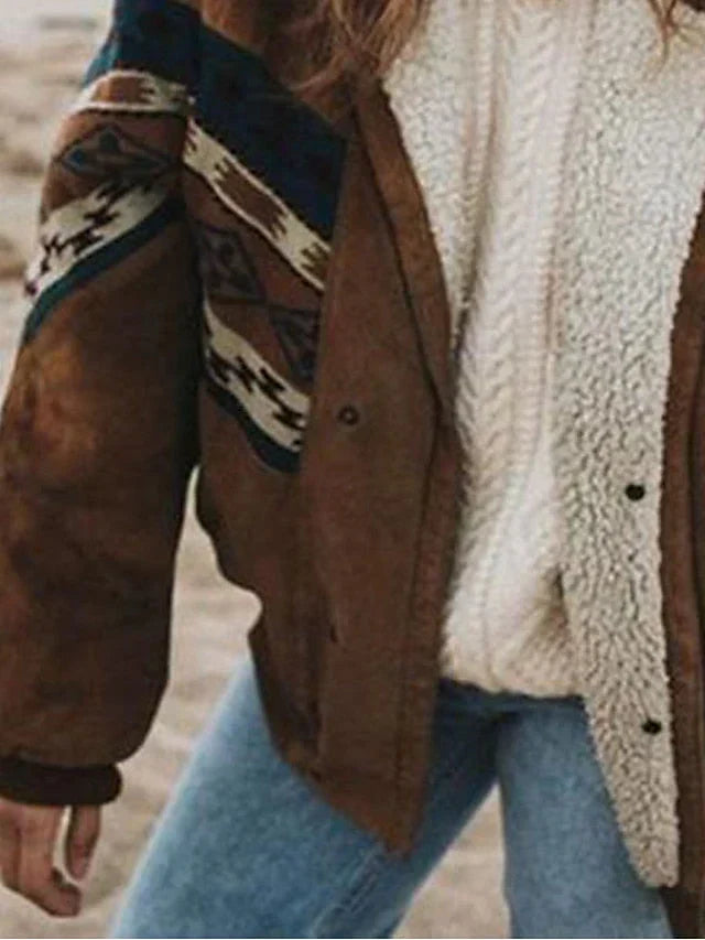 Odile | Retro Plush Winter Coat